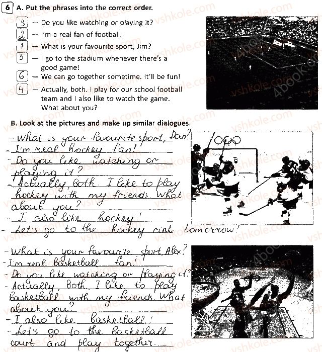 фото задание 6 - lesson 1 - unit 3. a sound mind in a sound body