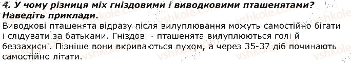 фото задание 4 - запитання - § 23. тип хордові. розмноження і розвиток птахів - тема 1. різноманітність тварин
