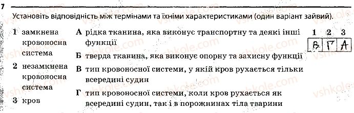 фото задание 7 - 17. транспорт речовин - тема 2. процеси життедіяльності тварин