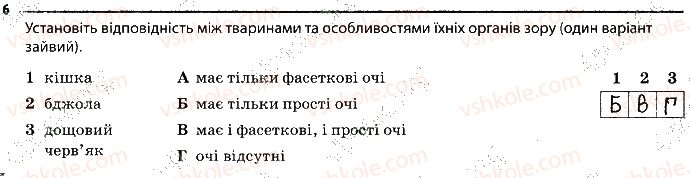 фото задание 6 - 22. органи чуття - тема 2. процеси життедіяльності тварин