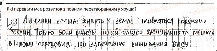 фото задание 8 - 25. розвиток тварин - тема 2. процеси життедіяльності тварин