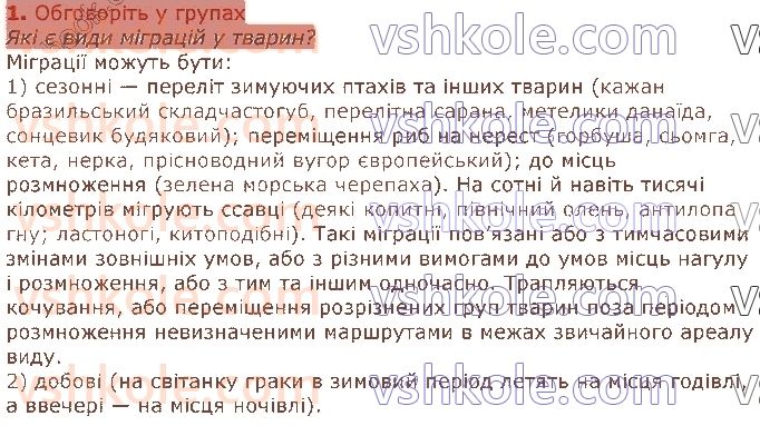 фото задание 1 - § 40. вроджена і набута поведінка тварин - тема 3. поведінка тварин