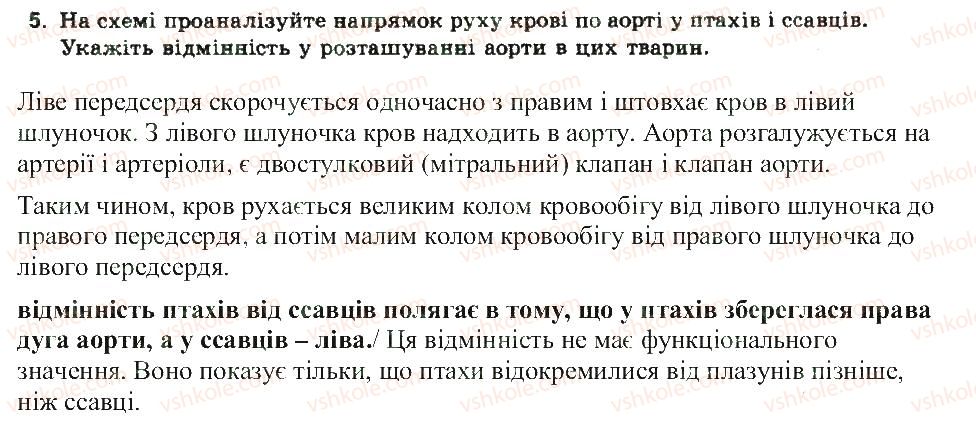 фото задание 5 - порівняння будови кровоносної системи хребетних тварин