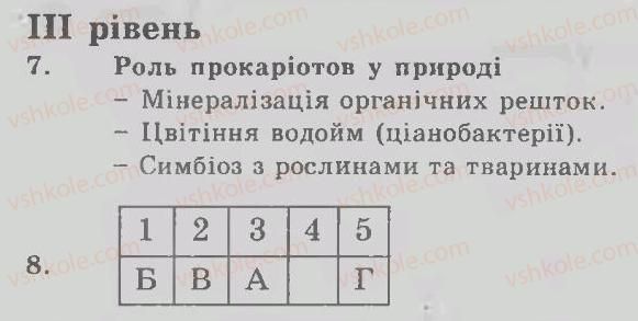 фото задание 3 - варіант 2 - рівні - тема 7. гриби, лишайники, прокаріоти