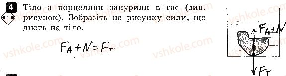фото задание 4 - варіант 1 - самостійна робота № 6. архімедова сила - самостійні роботи
