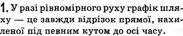 фото задание 1 - контрольні запитання - § 10. графіки рівномірного руху - розділ 2. механічний рух