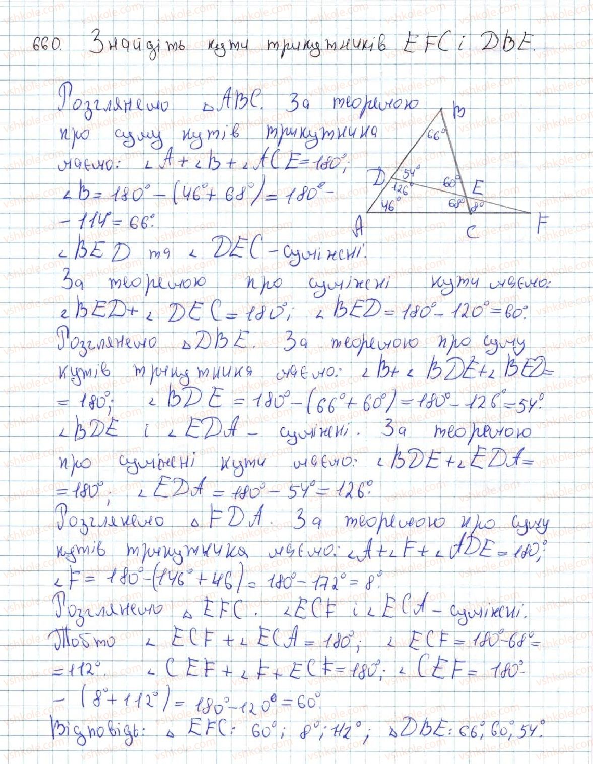 фото задание 660 - 23. метод геометричних місць точок у задачах на побудову - § 4. коло та круг