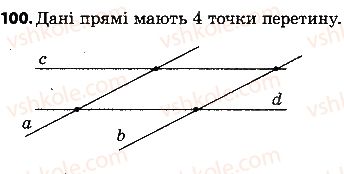 фото задание 100 - розділ 1. елементарні геометричні фігури та їхні властивості