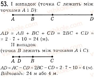 фото задание 53 - § 2. відрізки і їх довжини - розділ 1. найпростіші геометричні фігури та їх властивості