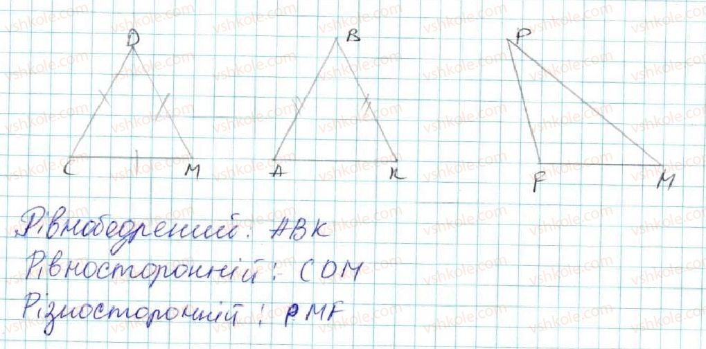 фото задание 3 - завдання для перевірки знань № 3 (§ 11 - § 16) - розділ 3. трикутники. ознаки рівності трикутників