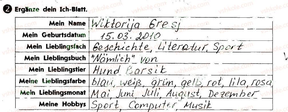 фото задание 2 - stunde 3. neue freunde - lektion 1. meine familie und meine freunde