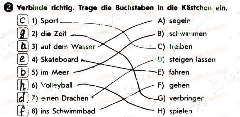 фото задание 2 - stunde 15. was machen wir am liebsten? - lektion 3. sport