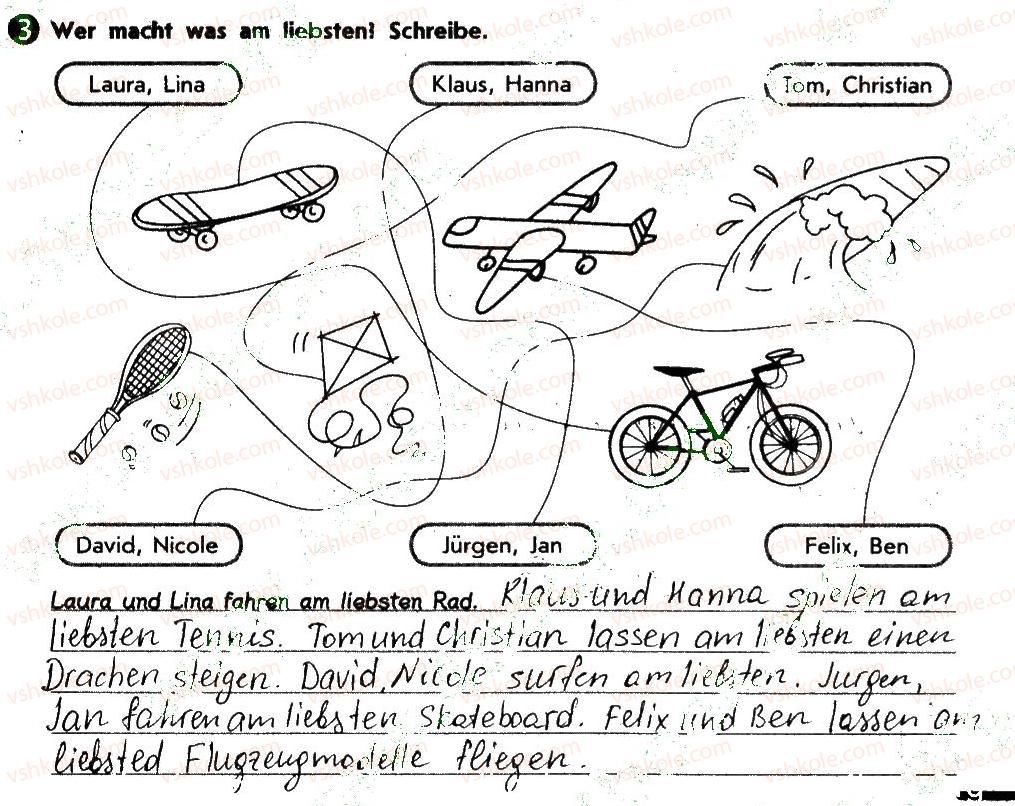 фото задание 3 - stunde 15. was machen wir am liebsten? - lektion 3. sport