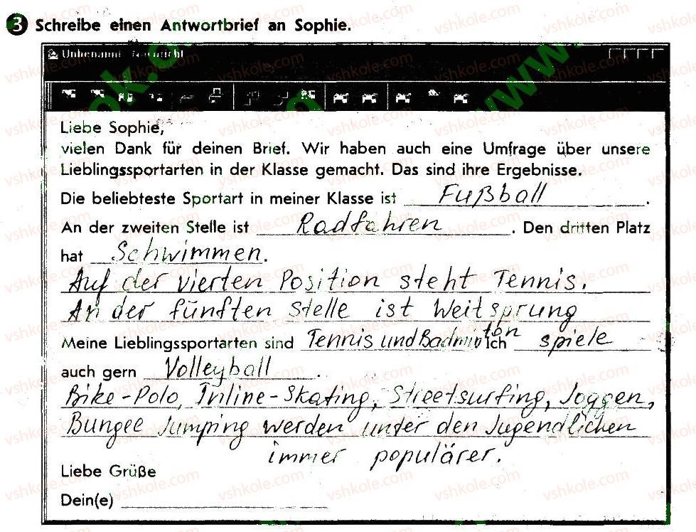 фото задание 3 - stunde 18. beliebte sportarten - lektion 3. sport