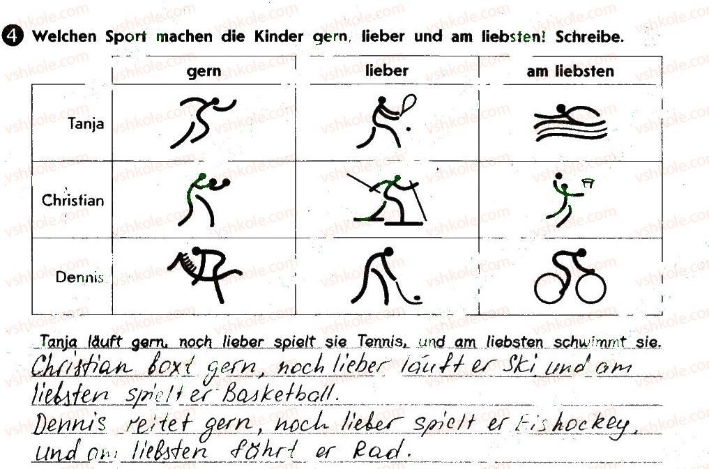 фото задание 4 - stunde 19. wiederholung - lektion 3. sport