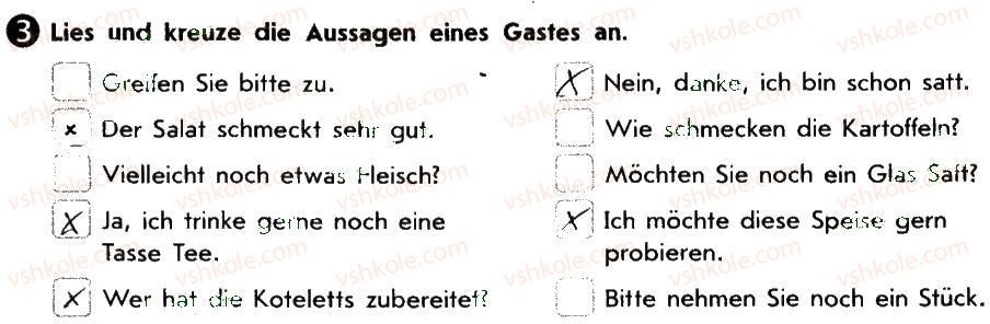 фото задание 3 - stunde 24. der appetit kommt beim essen - lektion 4. essen und trinken