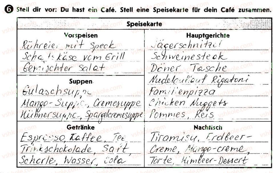 фото задание 6 - stunde 27. wiederholung - lektion 4. essen und trinken