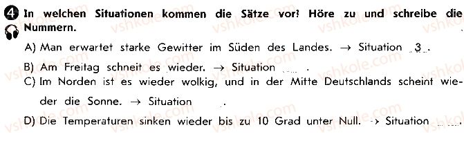 фото задание 4 - stunde 62. wie wird das wetter? - lektion 9. natur und umwelt