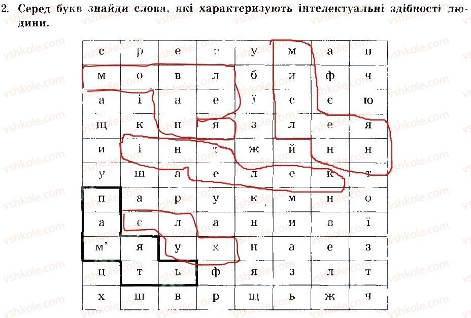 фото задание 2 - уміння вчитися