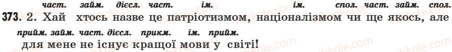 фото задание 373 - § 47. повторення вивченого про мовні стилі. публіцистичний стиль - зв’язна мова (мовлення)