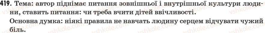 фото задание 419 - § 59. діалог дискусійного характеру - зв’язна мова (мовлення)