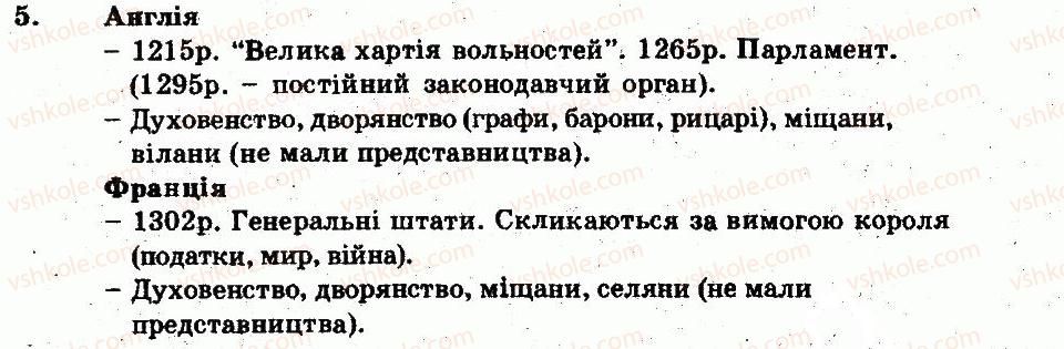 фото задание 5 - варіант 2 - франція. англія - тема 3. європа. візантія. арабський світ
