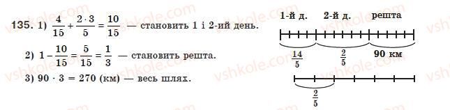 фото задание 135 - 4. додавання і віднімання раціональних дробів з різними знаменниками - § 1. раціональні вирази