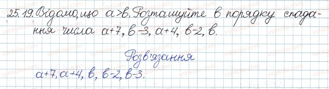 фото задание 19 - 25. числові нерівності та їх властивості - § 5. нерівності