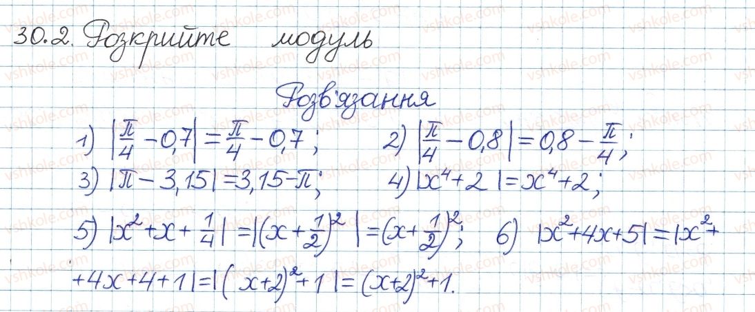 фото задание 2 - 30. рівняння та нерівності, які містять знак модуля - § 5. нерівності