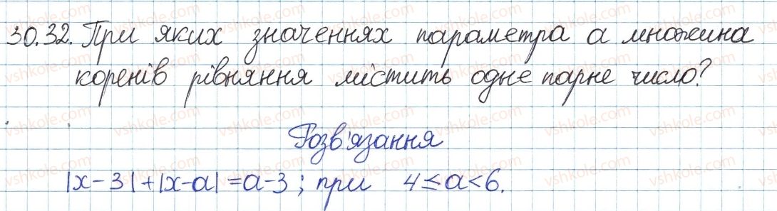 фото задание 32 - 30. рівняння та нерівності, які містять знак модуля - § 5. нерівності
