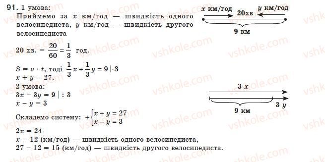 фото задание 91 - 3. додавання і віднімання раціональних дробів з однаковими знаменниками - § 1. раціональні вирази