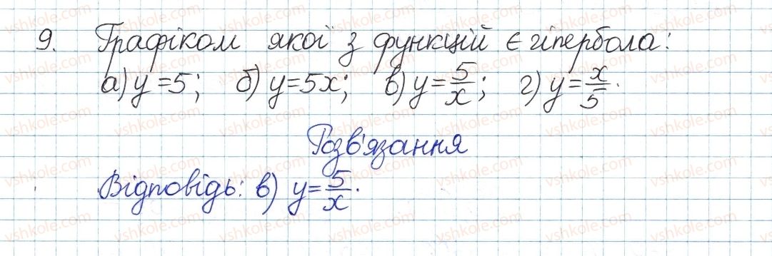 фото задание 9 - тестові завдання №2 - розділ 1. раціональні вирази