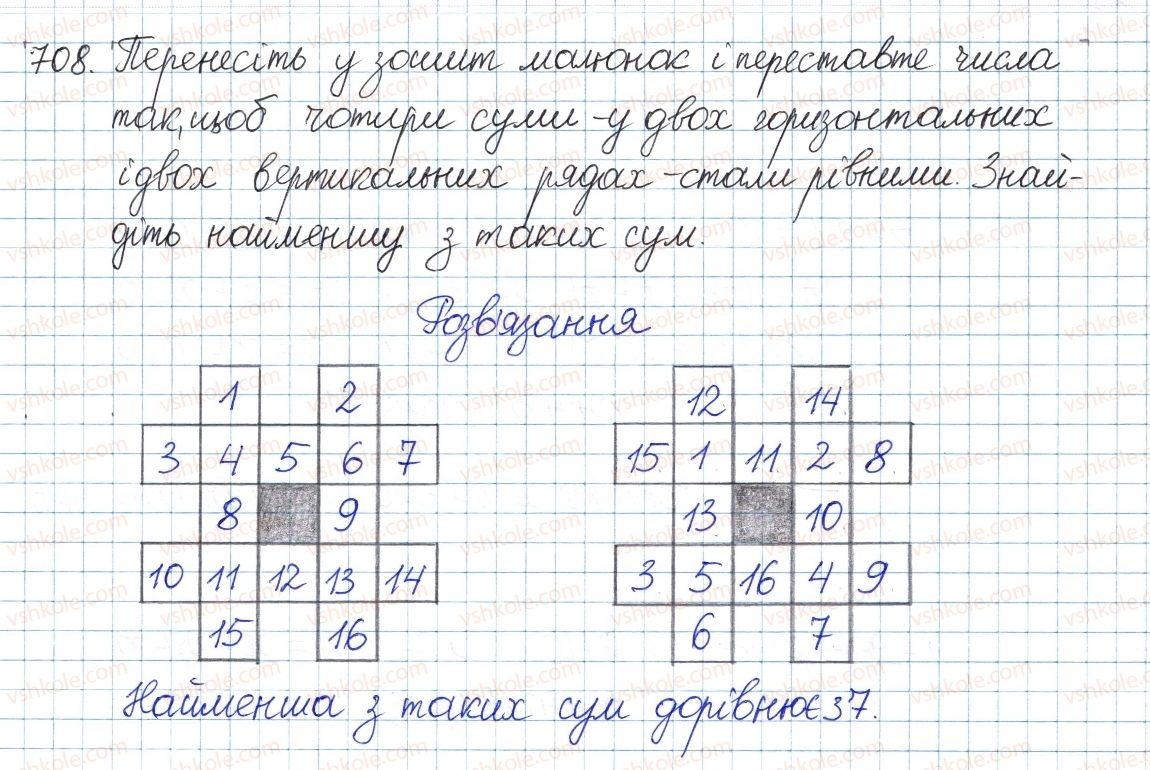 фото задание 708 - § 15. числові множники - розділ 2. квадратні корені і дійсні числа