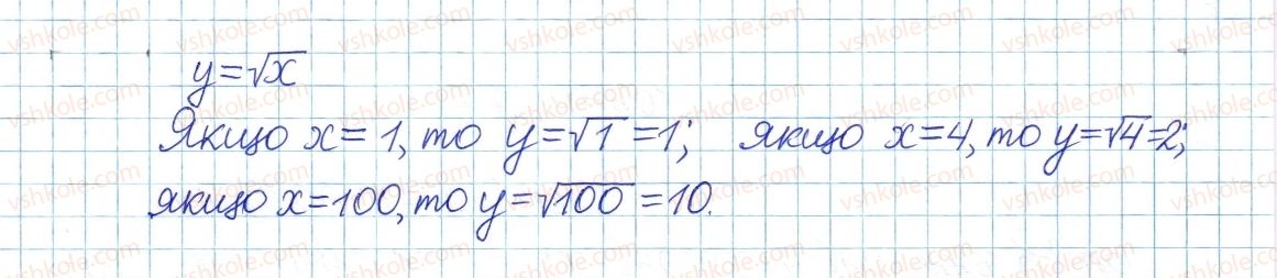 фото задание 701 - § 19. функція y = √x, її графік і властивості - розділ 2. квадратні корені. дійсні числа