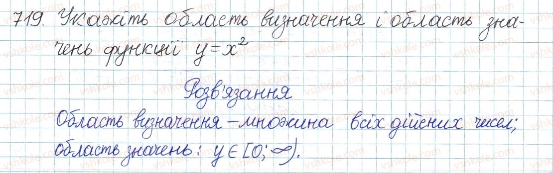 фото задание 719 - вправи для повторення розділу 2 - розділ 2. квадратні корені. дійсні числа