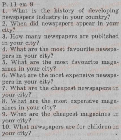 фото задание 9 - lessons 1-2. the age of information - unit 1. mass media: the press