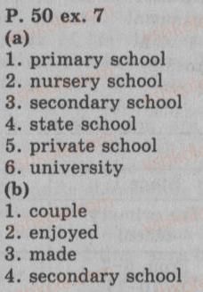 фото задание 7 - lessons 7-8. schools in great britain - unit 2. school life