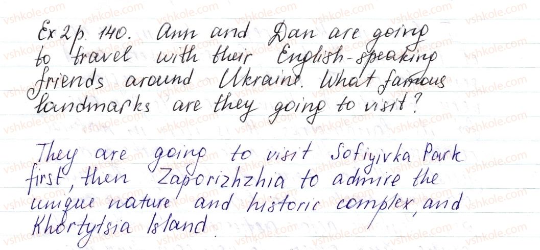 фото задание ex2p140 - unit 5. countries, people, lifestyle: the uk and ukraine