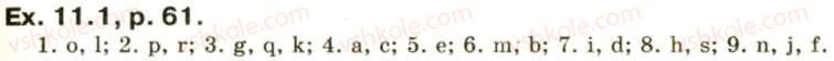 фото задание ex11.1p61 - unit 3. lifestyles