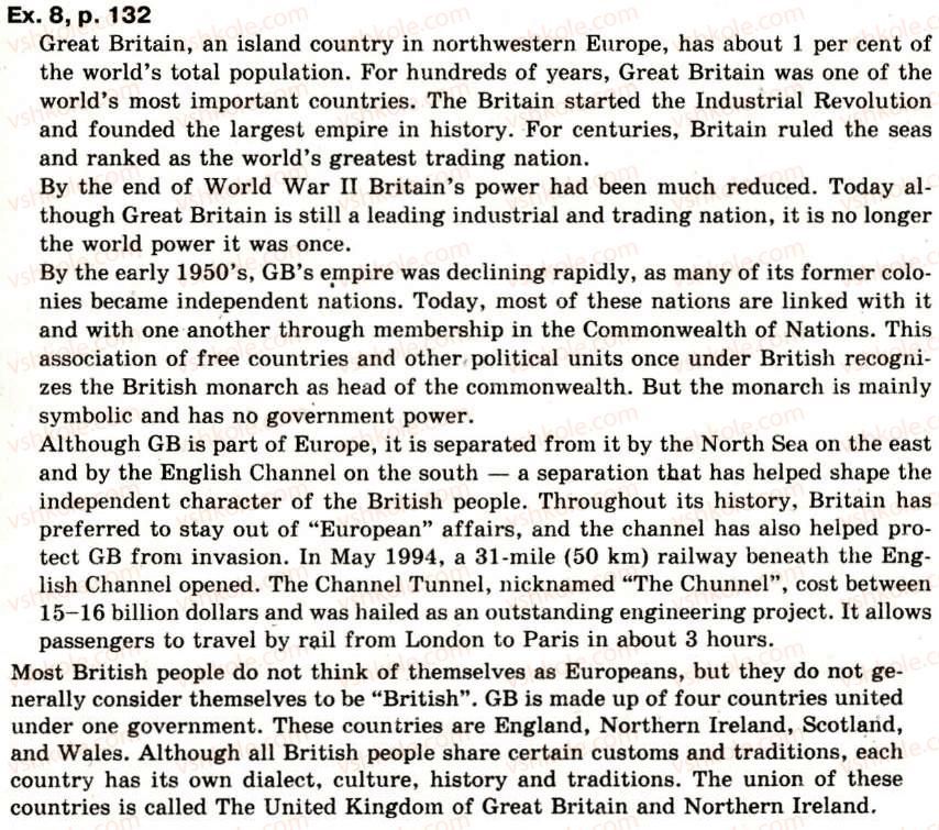 фото задание ex8p132 - lesson 7-8 - unit 5. geographical outlook