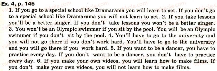 фото задание ex4p145 - lesson 2 - unit 6. have a good time