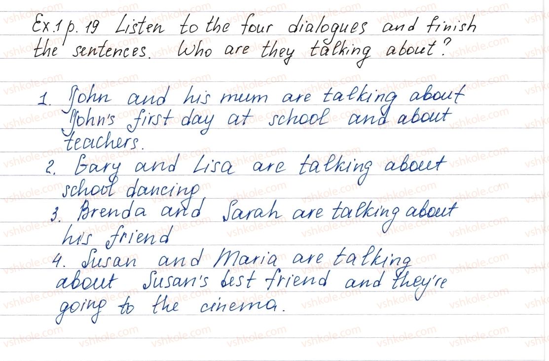 фото задание ex1p19 - lesson 1. family and friends - unit 1. it’s your life