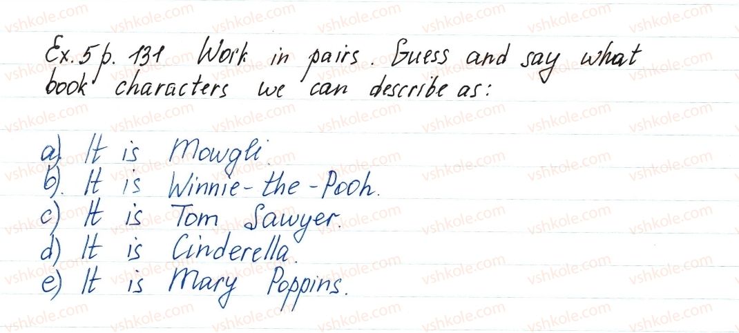 фото задание ex5p131 - lesson 1. do you need a book? - unit 3. your preferences