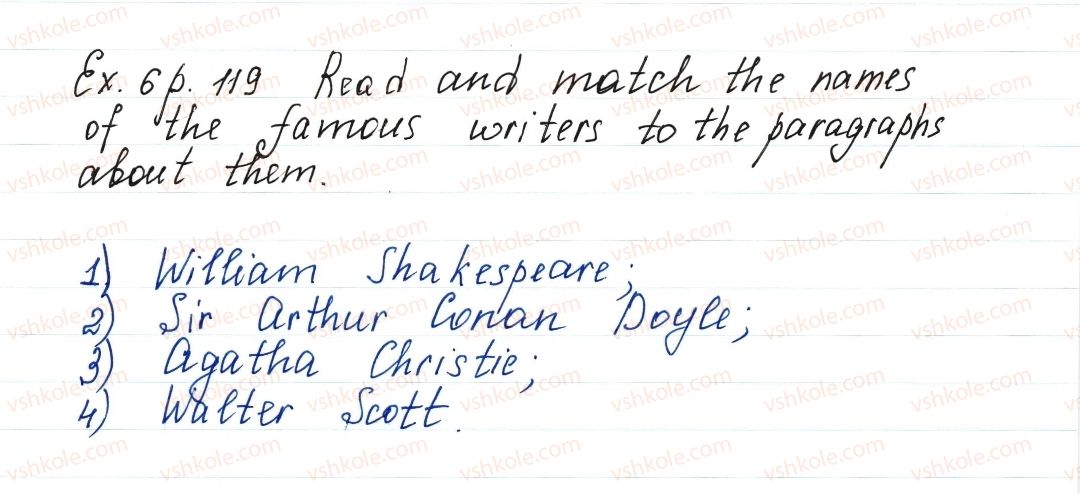 фото задание ex6p119 - lesson 1. do you need a book? - unit 3. your preferences
