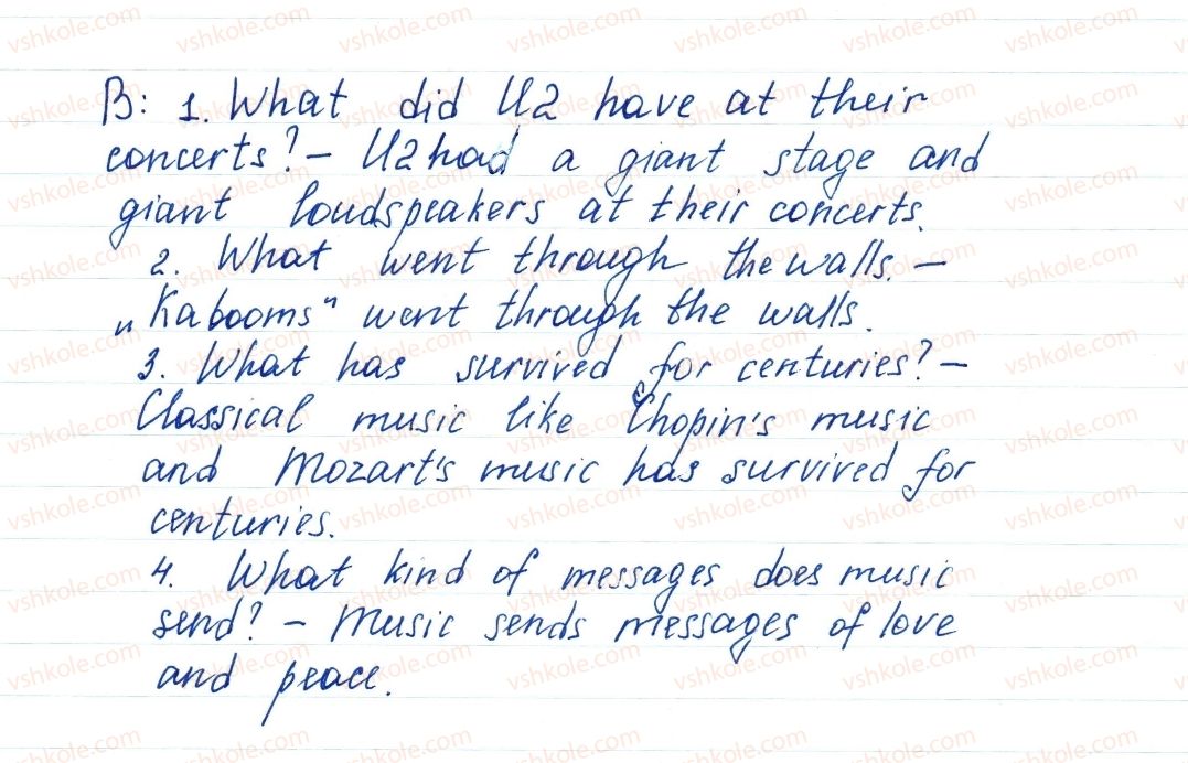 фото задание ex5p145 - lesson 2. music is heard everywhere - unit 3. your preferences