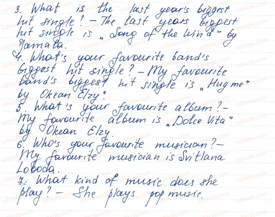 фото задание ex5p159 - lesson 2. music is heard everywhere - unit 3. your preferences