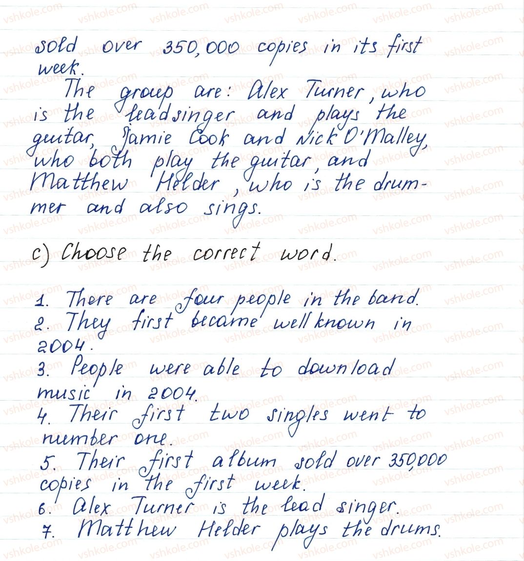 фото задание ex6p141 - lesson 2. music is heard everywhere - unit 3. your preferences