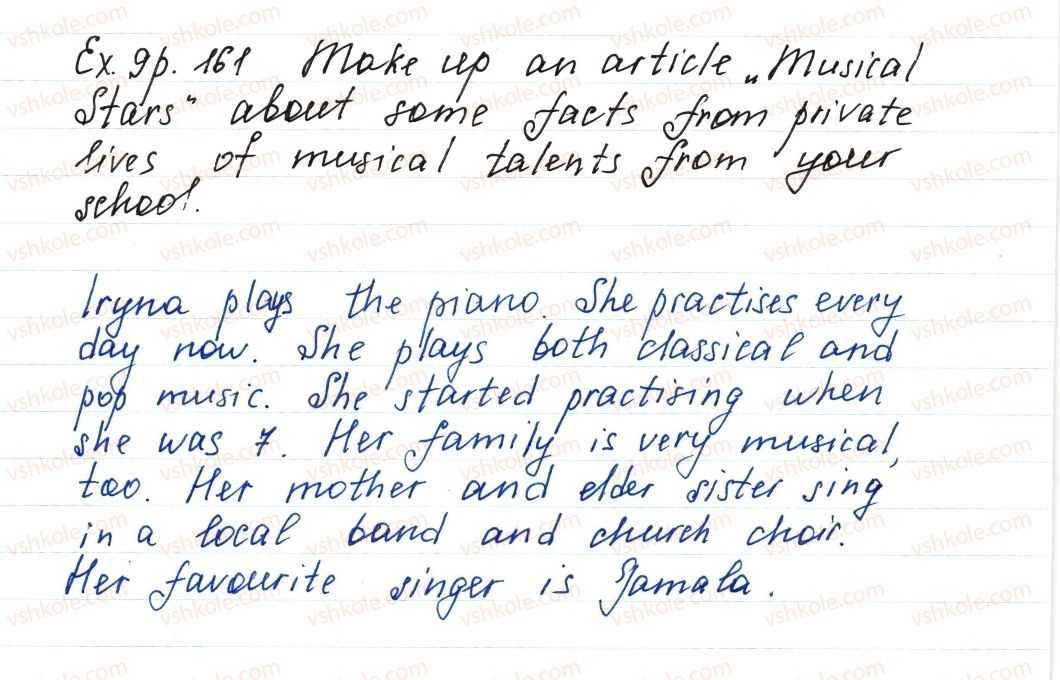 фото задание ex9p161 - lesson 2. music is heard everywhere - unit 3. your preferences