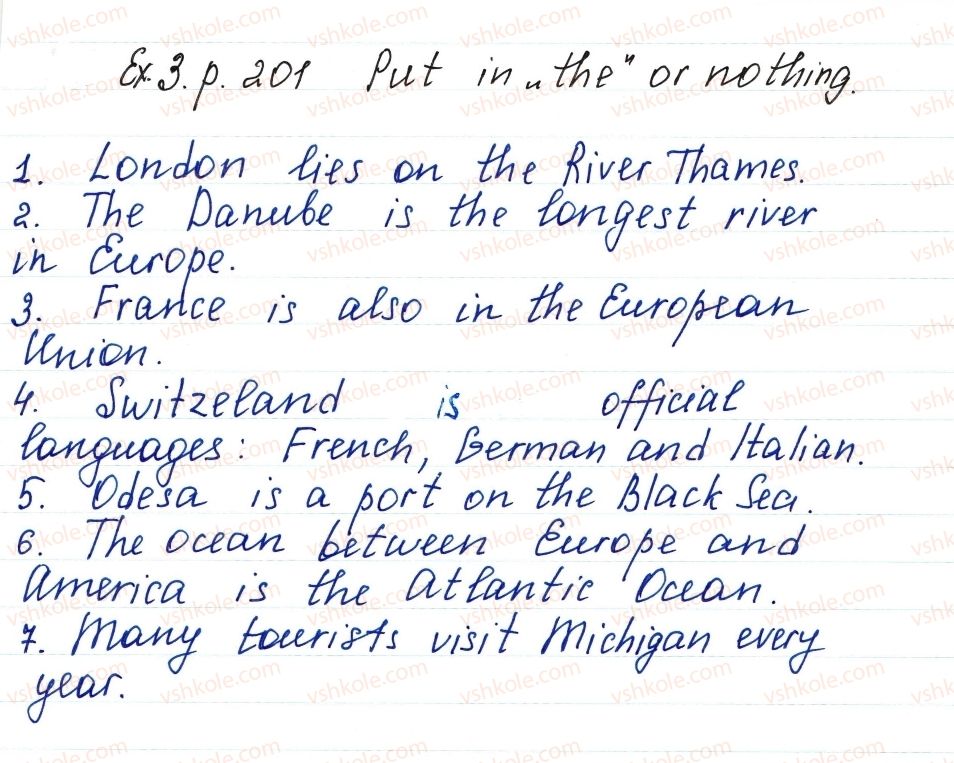 фото задание ex3p201 - lesson 2. geographical outlook - unit 4. broaden your mind!