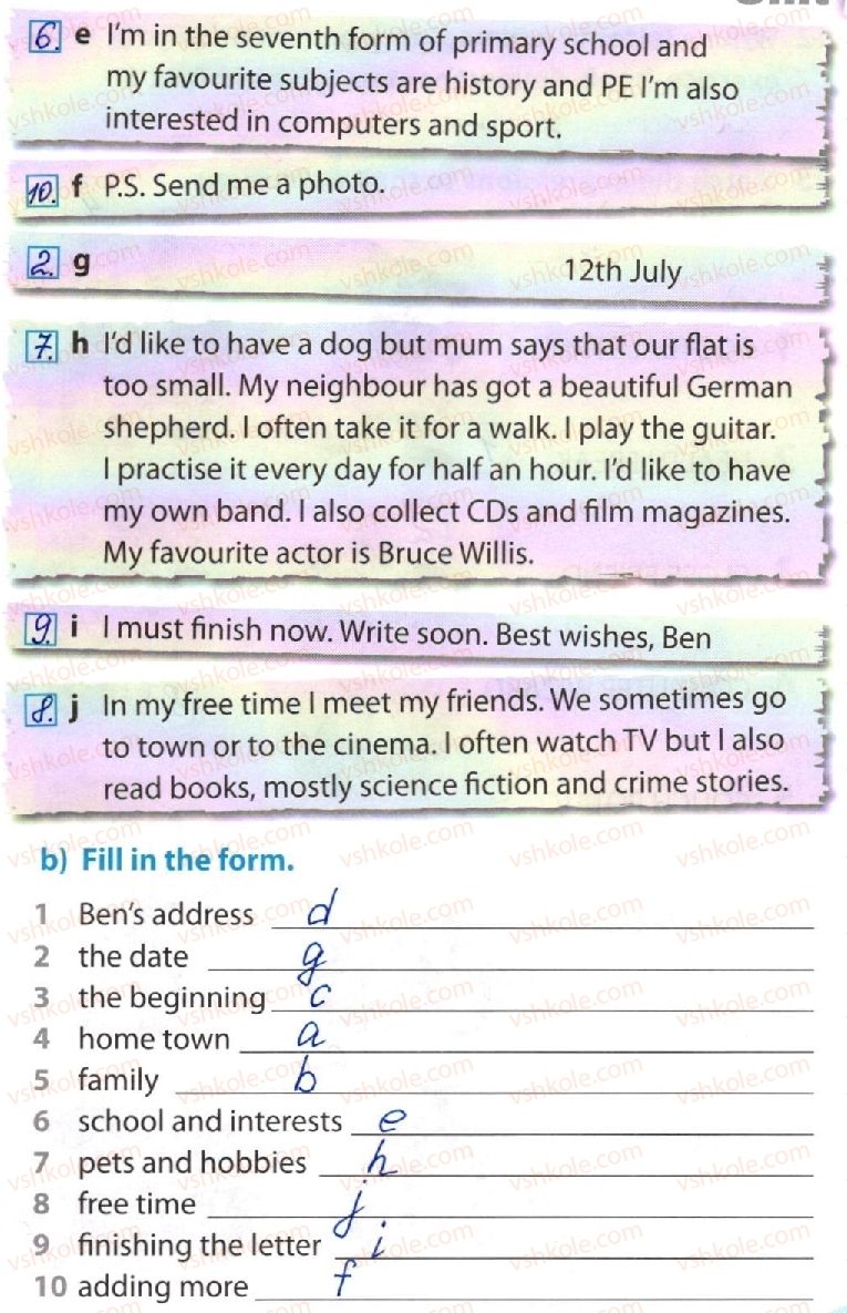 фото задание 11 - lesson 1. family and friends - unit 1. it's your life